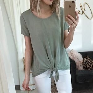 Sage Green Top